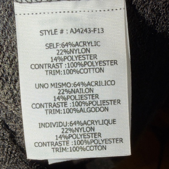 A'Reve Gray and Black Lace Midi Dress - Picture 9 of 9